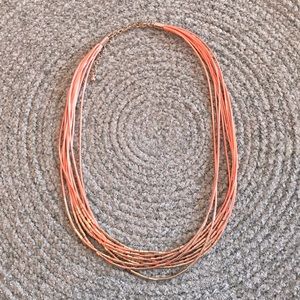 Rope Necklace with Decorative Beading